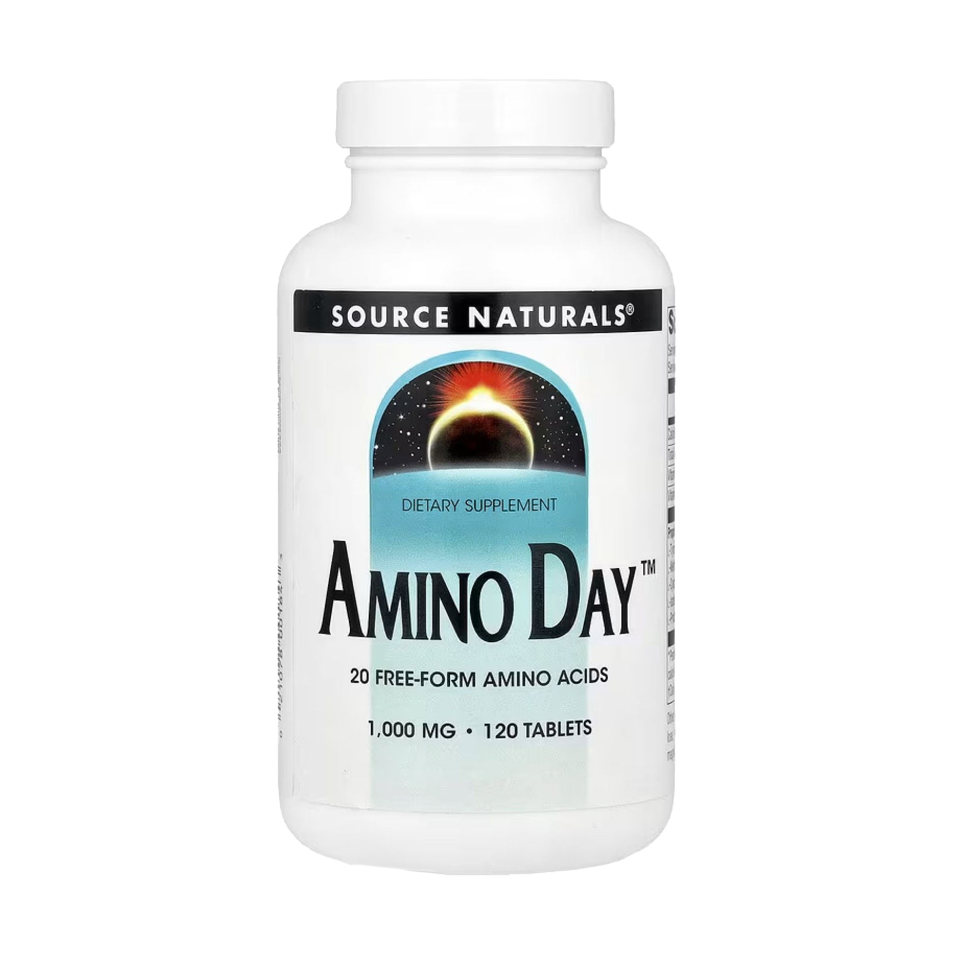 Амінокислоти Source Naturals Amino Day 1000 мг, 120 таблеток